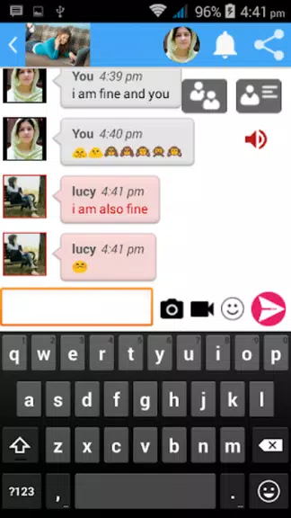 Online Girls Chat with Boys স্ক্রিনশট 3