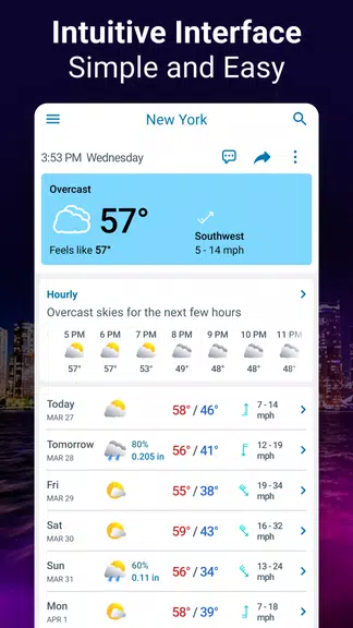 Weather Radar - Meteored News Ảnh chụp màn hình 1
