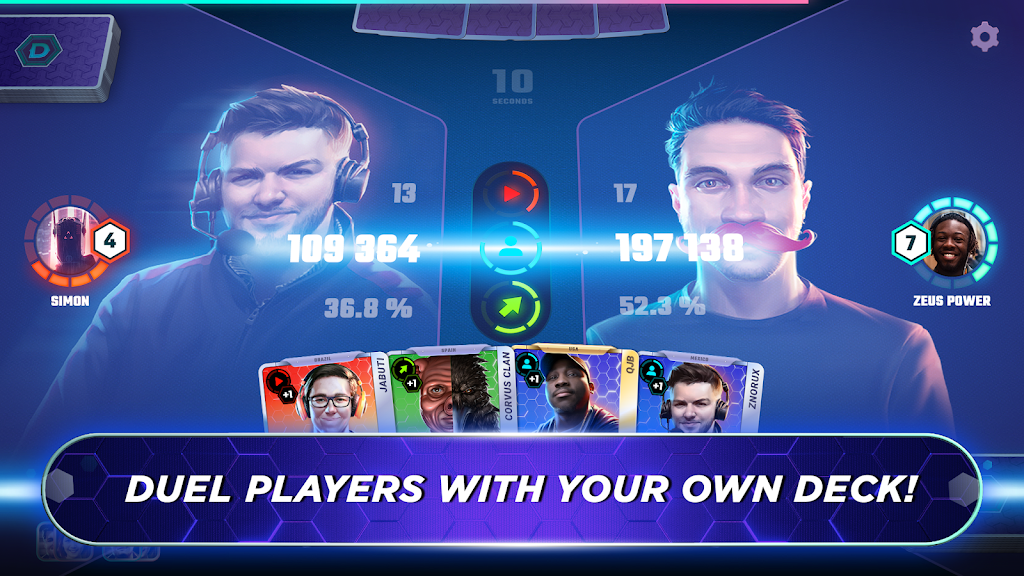 DHeroes: CCG (Trading Cards) Capture d'écran 1