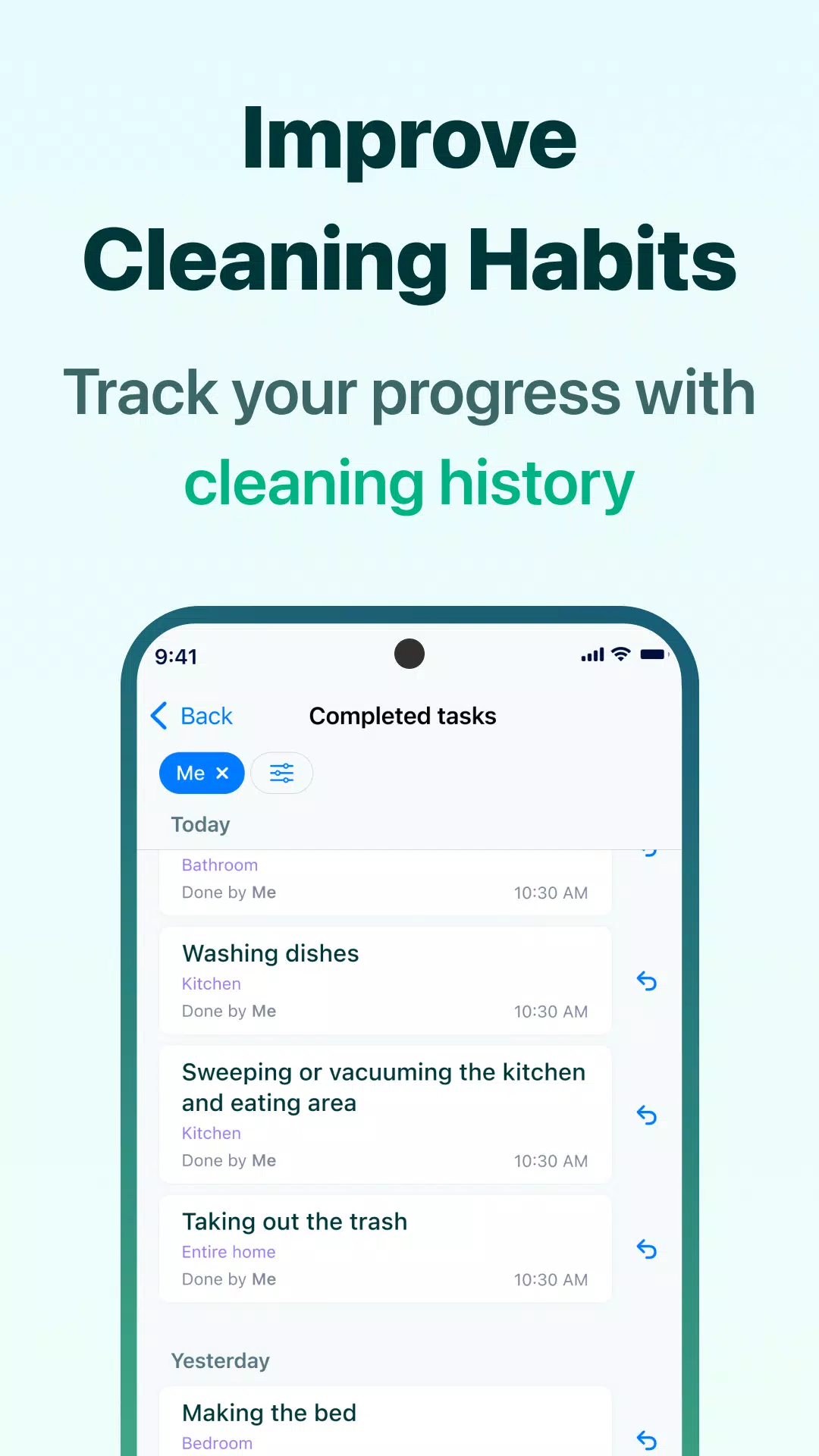 House Chores Cleaning Schedule ภาพหน้าจอ 3