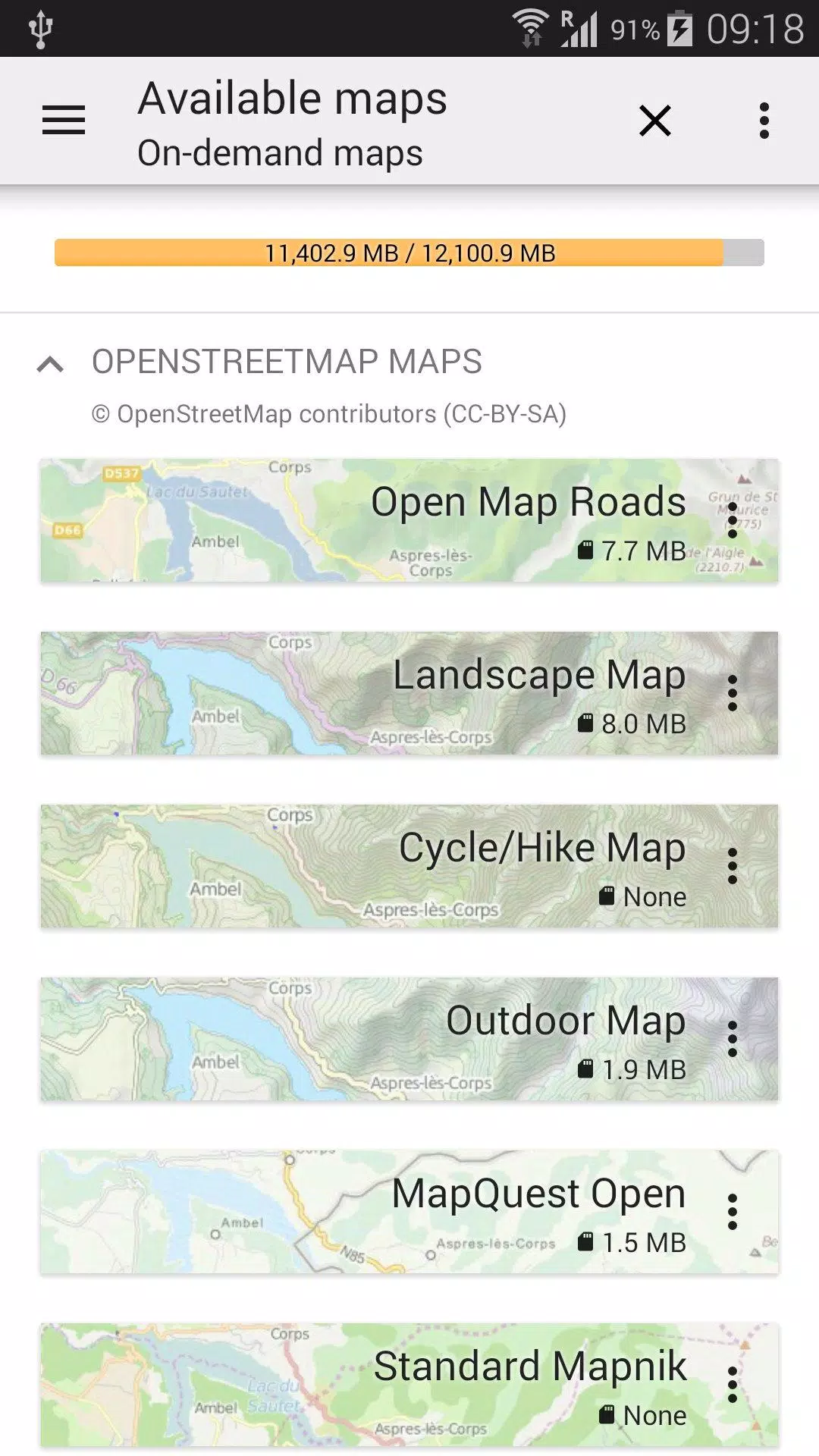 All-In-One Offline Maps 스크린샷 3