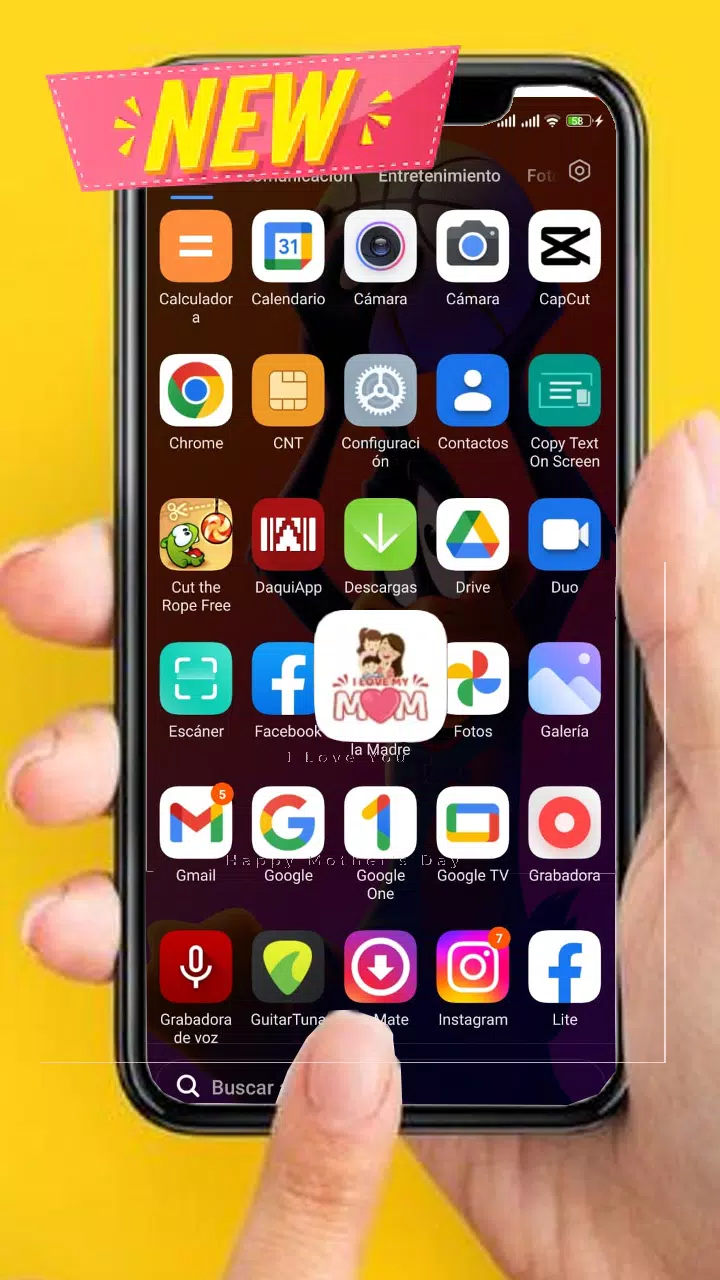 Feliz Día MAMA, Stickers mom Ảnh chụp màn hình 1