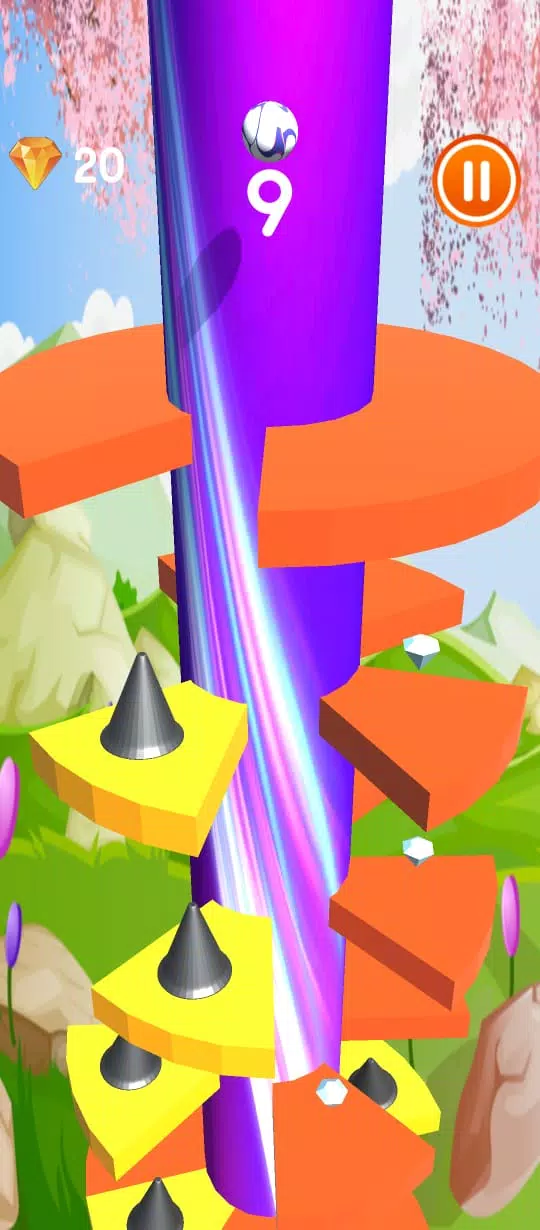 Tower Jumping ball Screenshot 2