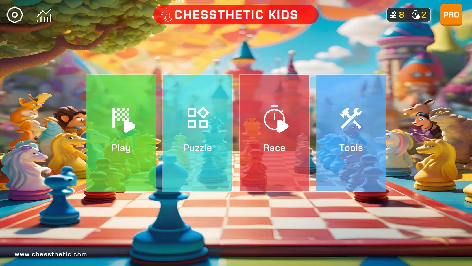 Chessthetic Kids Schermafbeelding 1