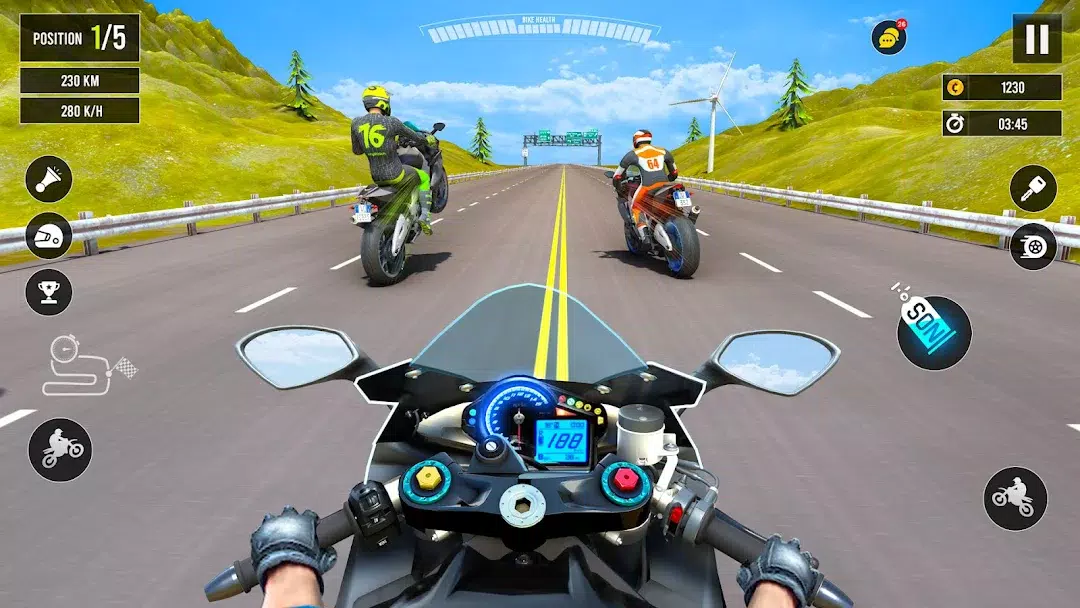 Moto racing Master game Zrzut ekranu 1