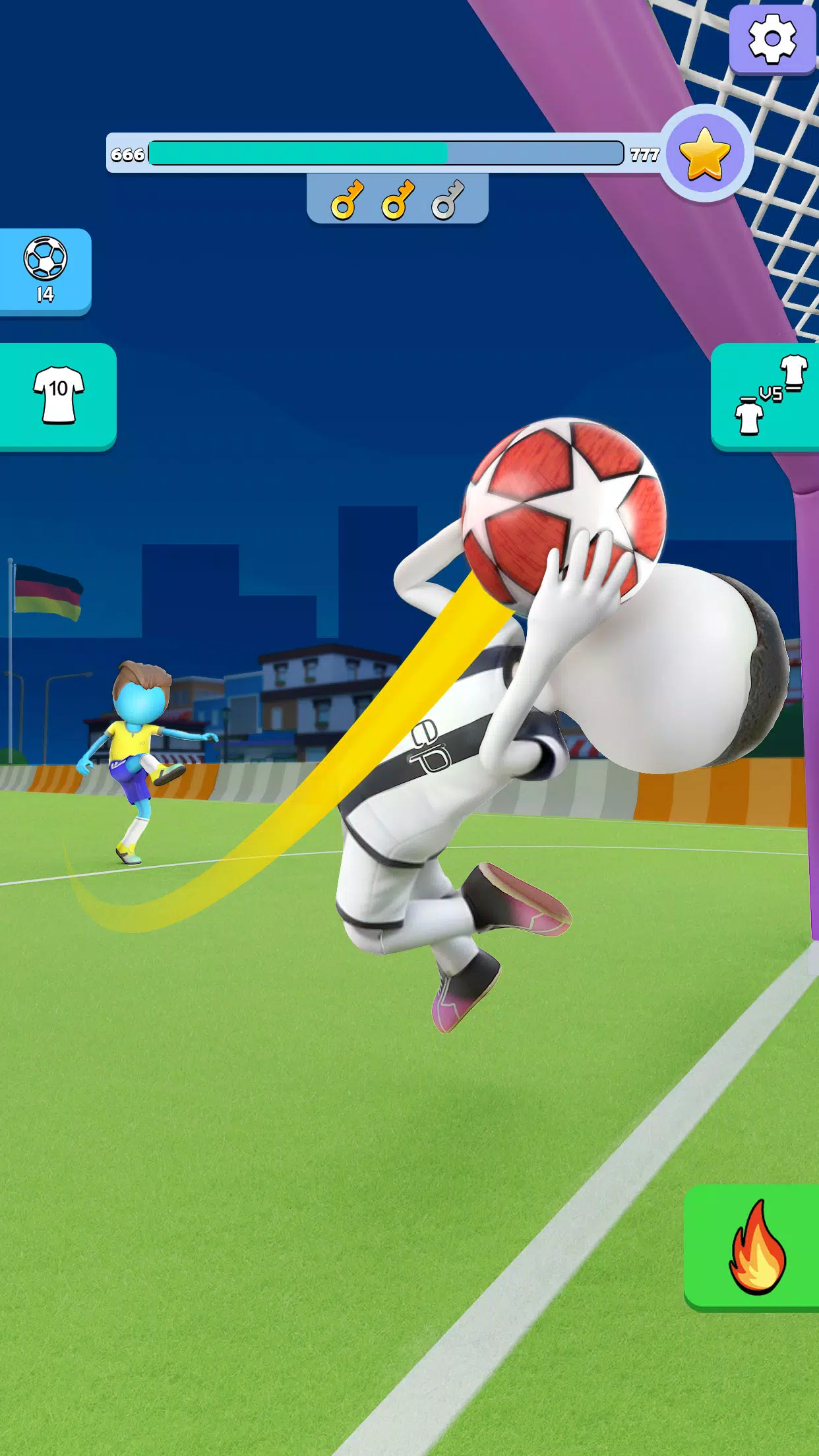 Kick It – Fun Soccer Game Captura de tela 4