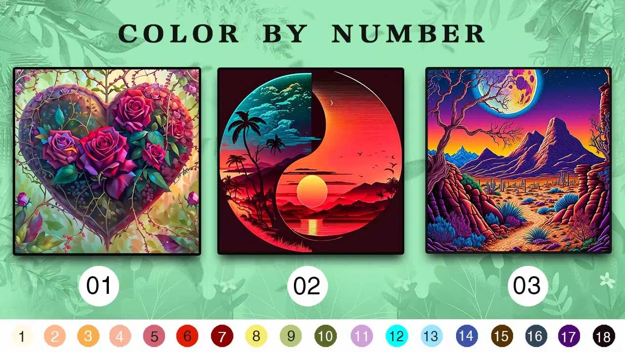 Color Master - Color by Number 스크린샷 2