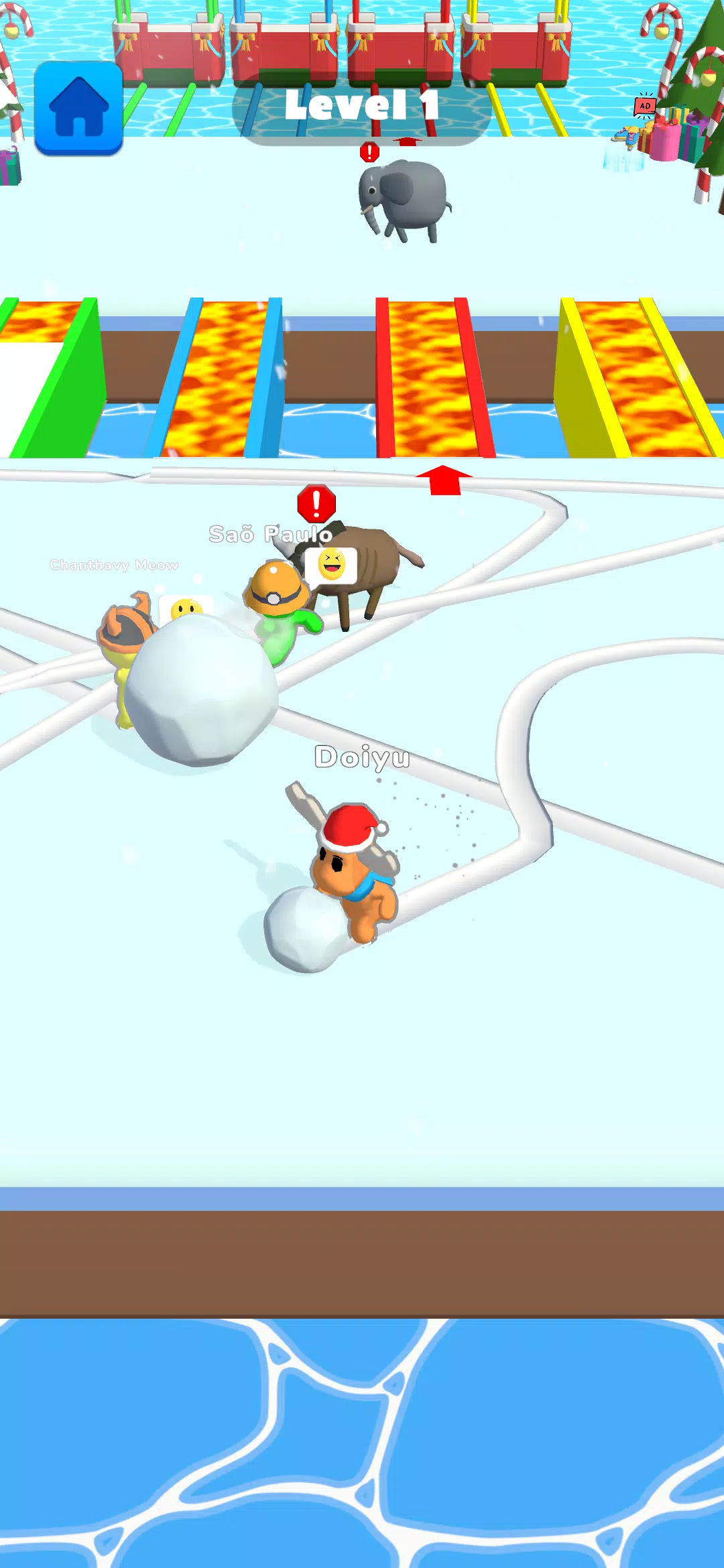 Ice Runner Battle: Snow Race স্ক্রিনশট 4