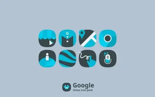 Timus: Rounded Dark Icon Pack ภาพหน้าจอ 1