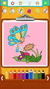 Butterfly Coloring Pages Captura de tela 2