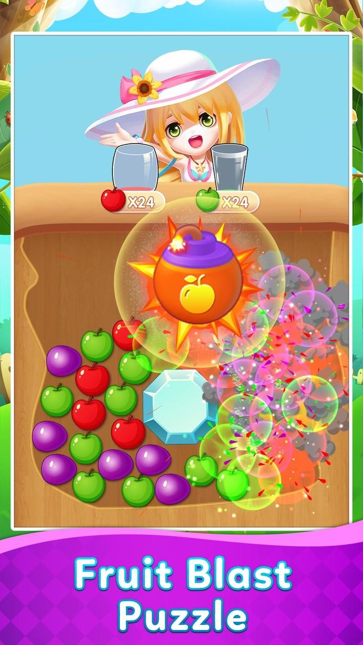 Fruit Blast Puzzle Capture d'écran 1