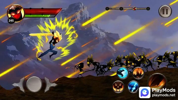 Schermata Stickman Legends: Shadow Fight Offline Sword Game 4