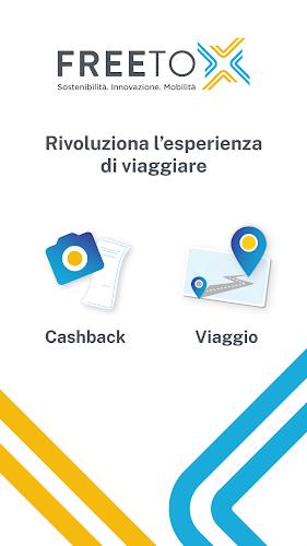 Free To X: Cashback e Viaggio Ảnh chụp màn hình 1