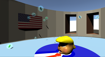 tossAR - Augmented Reality Trump Screenshot 1