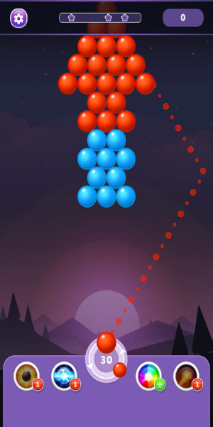 Bubble Shooter Rainbow Скриншот 3