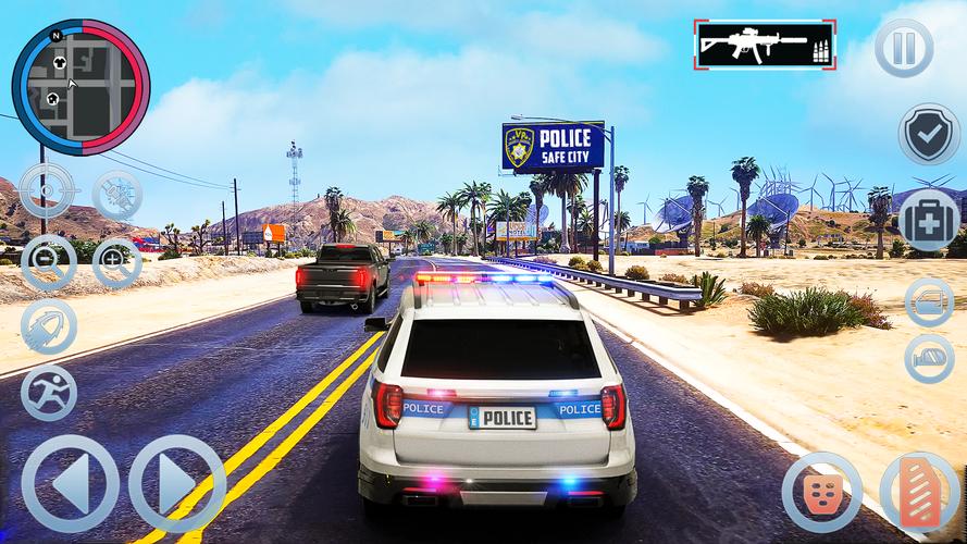 Police Game Transport Truck Capture d'écran 3