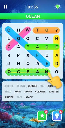 Word search - Word games ภาพหน้าจอ 1