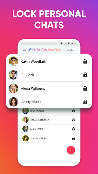 Locker for Insta Social App Mod Captura de tela 3