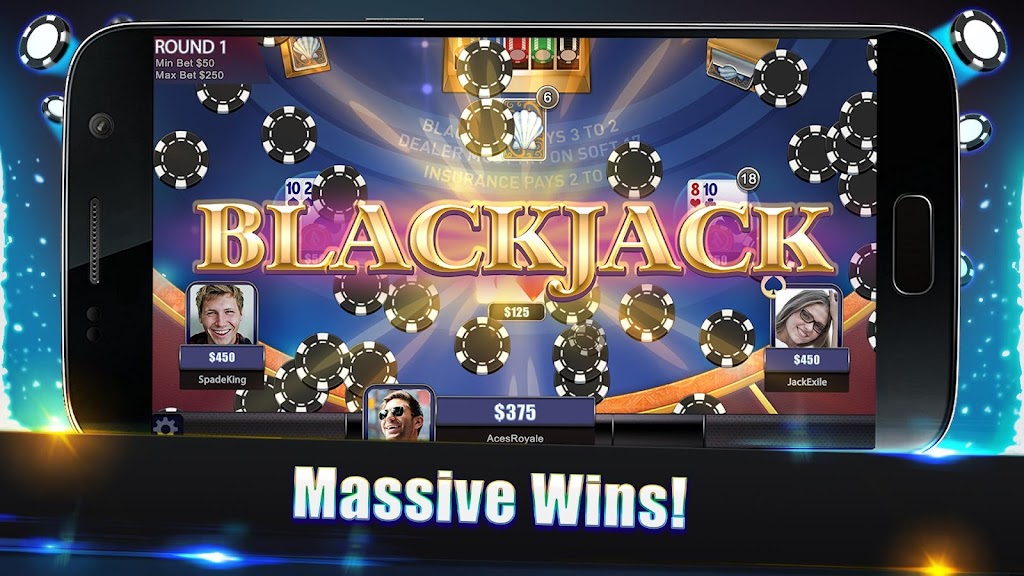 Blackjack Legends: 21 Online Multiplayer Casino Ảnh chụp màn hình 3