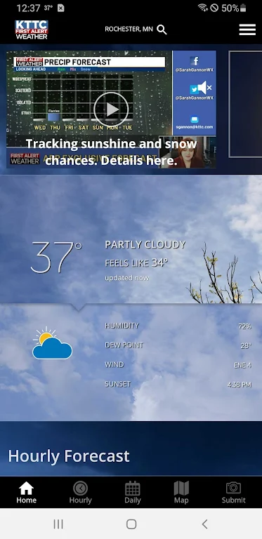 KTTC First Alert Weather Screenshot 1