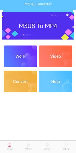 Video Converter - M3U8 to MP4 ภาพหน้าจอ 1