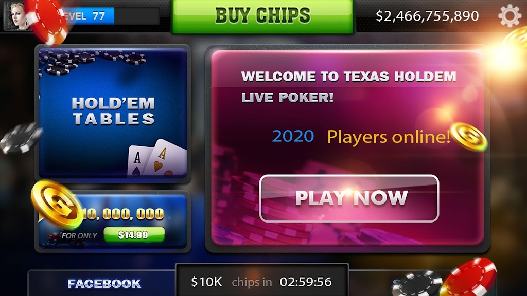 Spark Poker - Live Texas Holdem Casino ภาพหน้าจอ 2