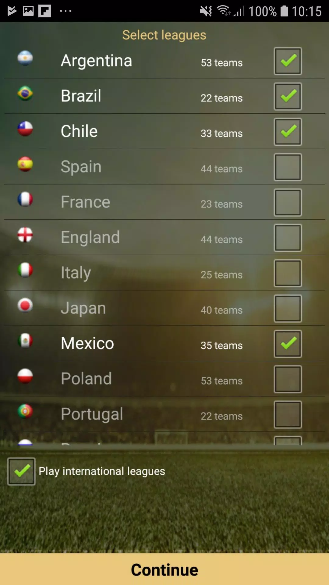 Cyberfoot Screenshot 1