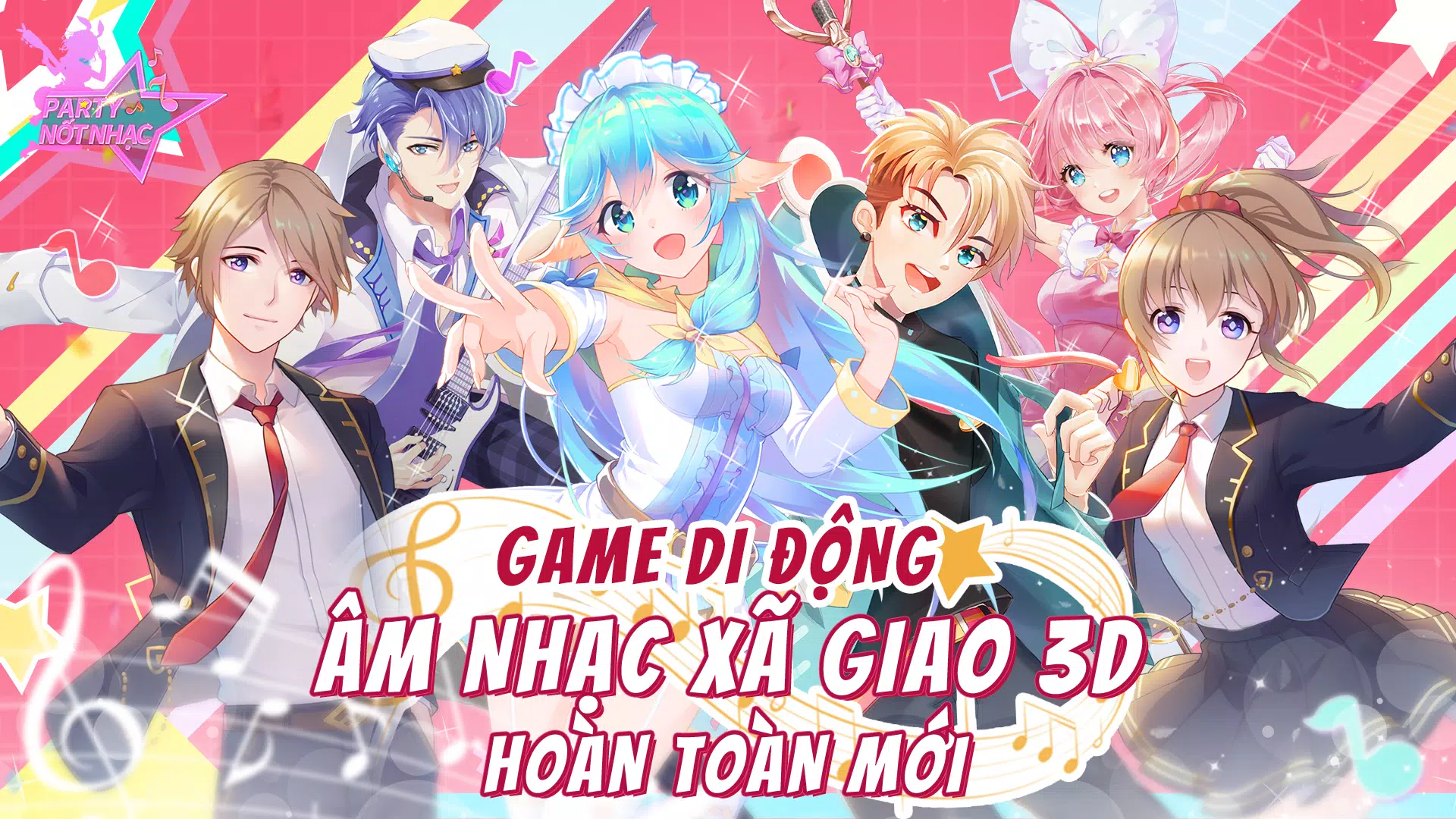 Party Nốt Nhạc:Ngôi Sao Rực Rỡ Screenshot 1