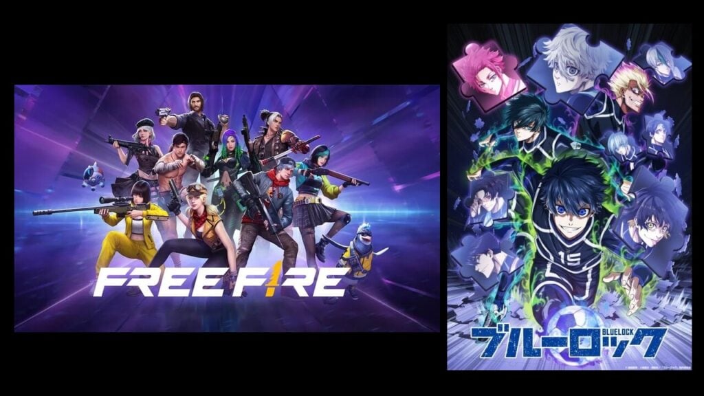 Garena's Free Fire Teams Up with Blue Lock Anime