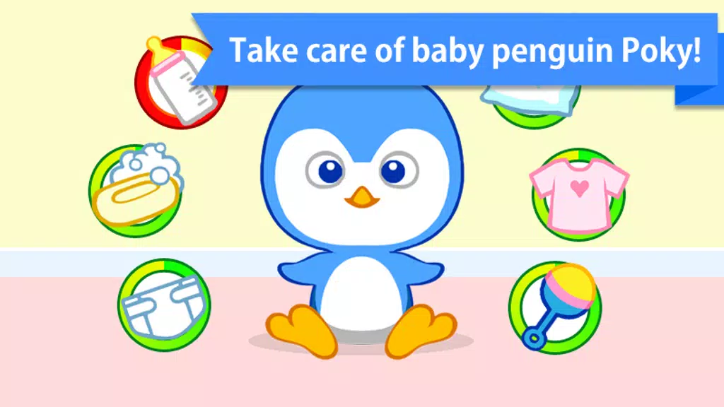 Baby Care : Poky (Penguin) Tangkapan skrin 2