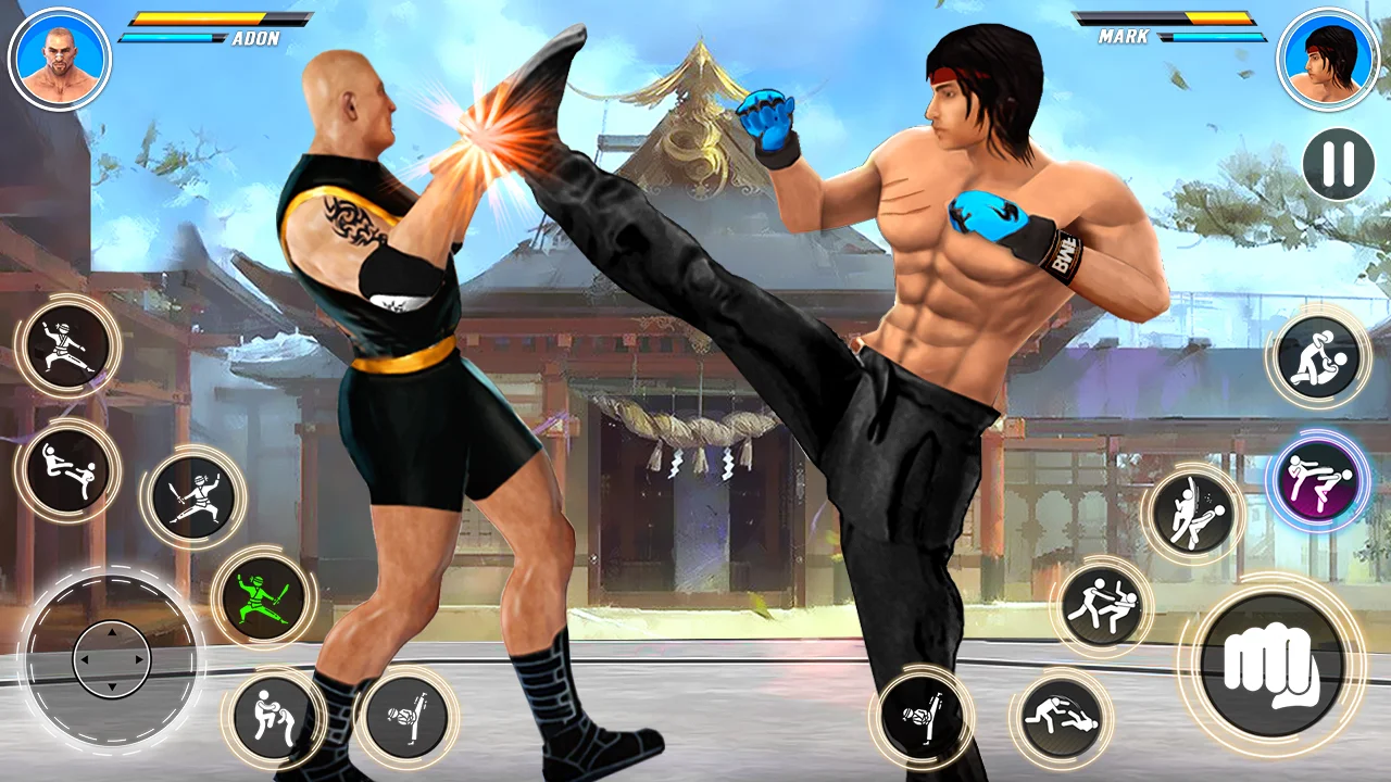 Kung Fu Games - Fighting Games স্ক্রিনশট 2