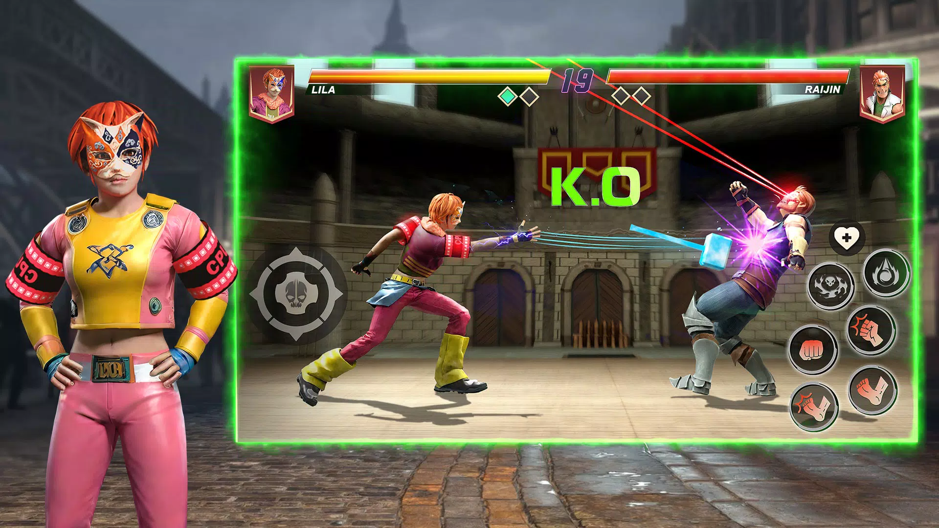 Karate Legends: Fighting Games Captura de pantalla 2