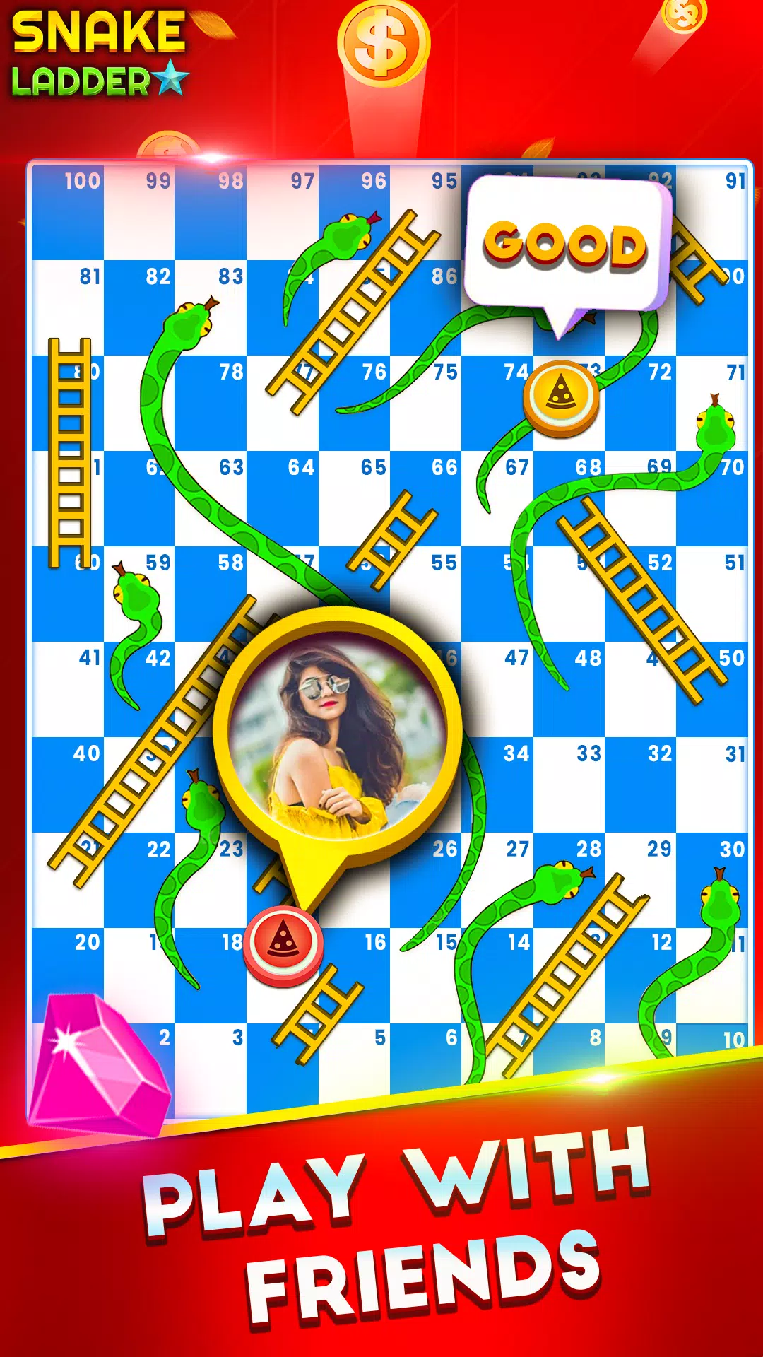 Snakes and Ladders Star Schermafbeelding 4