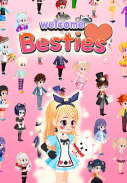 Besties - Make friend & Avatar 스크린샷 1