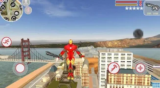 Iron Superhero War - Superhero Games ภาพหน้าจอ 3