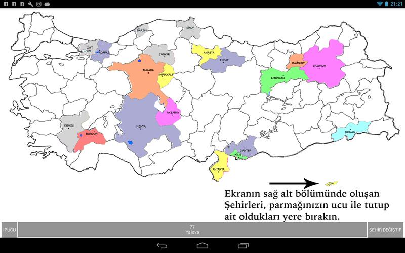 Şehir Bulma Oyunu Capture d'écran 4