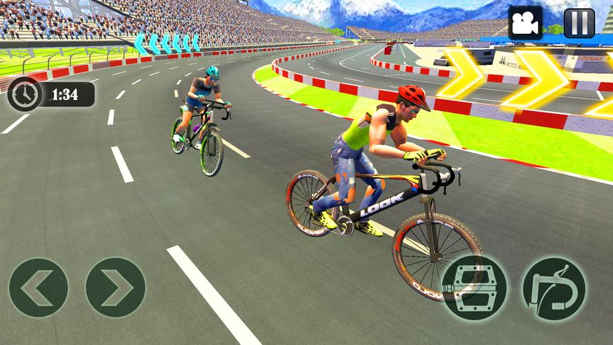 Cycle Race Game Cycle Stunt Schermafbeelding 1