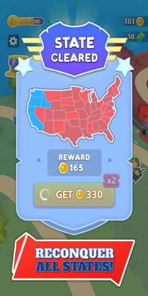 Schermata Fight For America: Country War 3