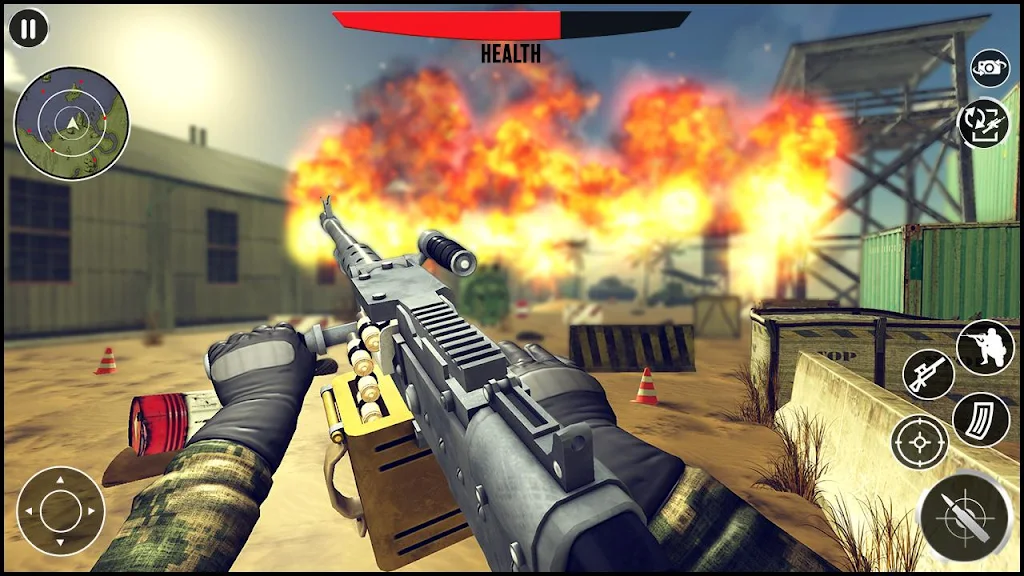 Gunner Machine Guns Simulator ภาพหน้าจอ 1