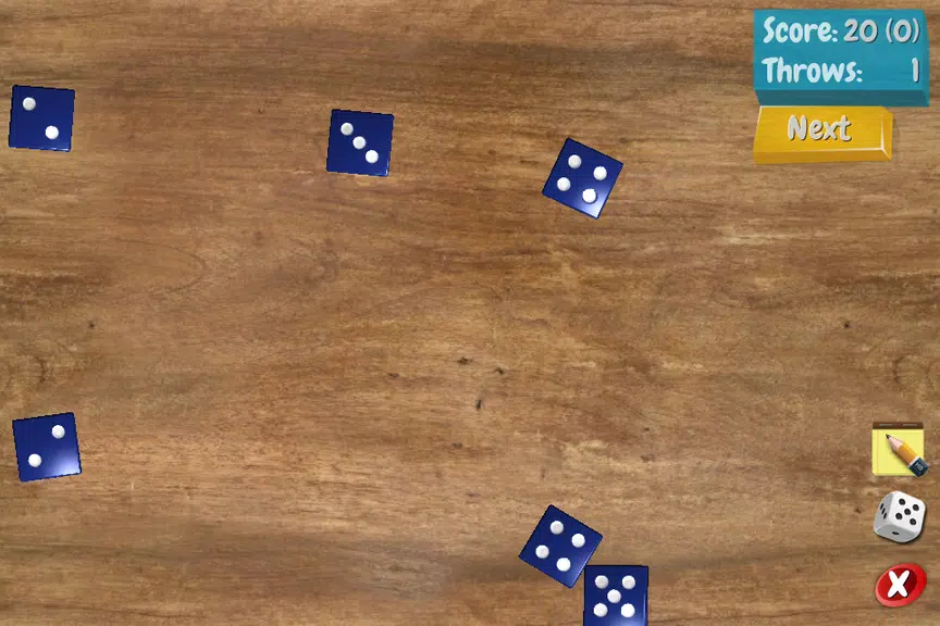 Pocket Dices 스크린샷 2