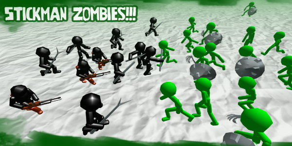 Stickman Simulator: Zombie War Captura de tela 3