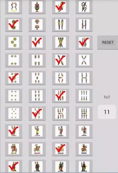 card counting napoletane cards ภาพหน้าจอ 2