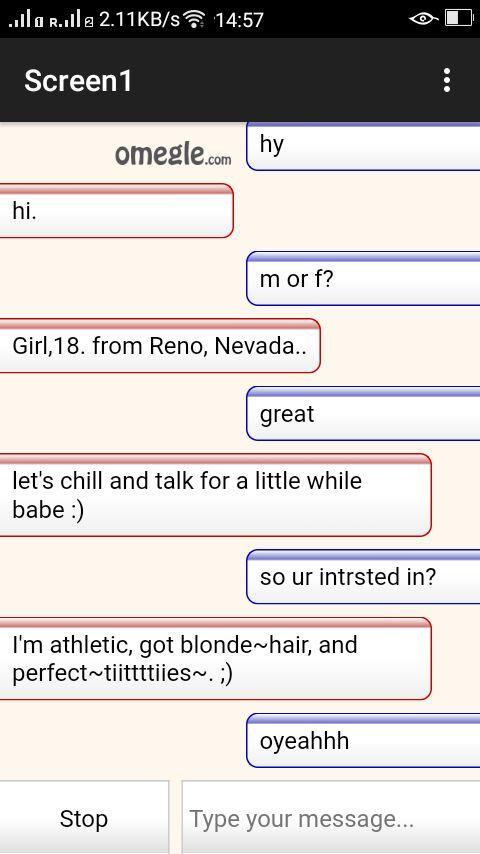 Schermata Omegle Chat - Talk to Strangers 2