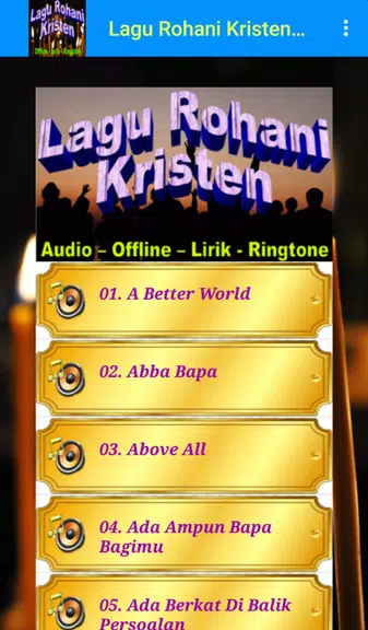 Lagu Rohani Kristen Offline Скриншот 2
