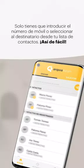 Arquia Bizum Zrzut ekranu 4
