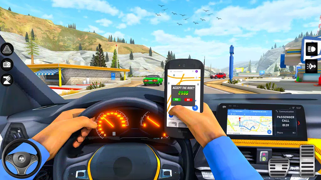 Crazy Car Driving: Taxi Games應用截圖第3張
