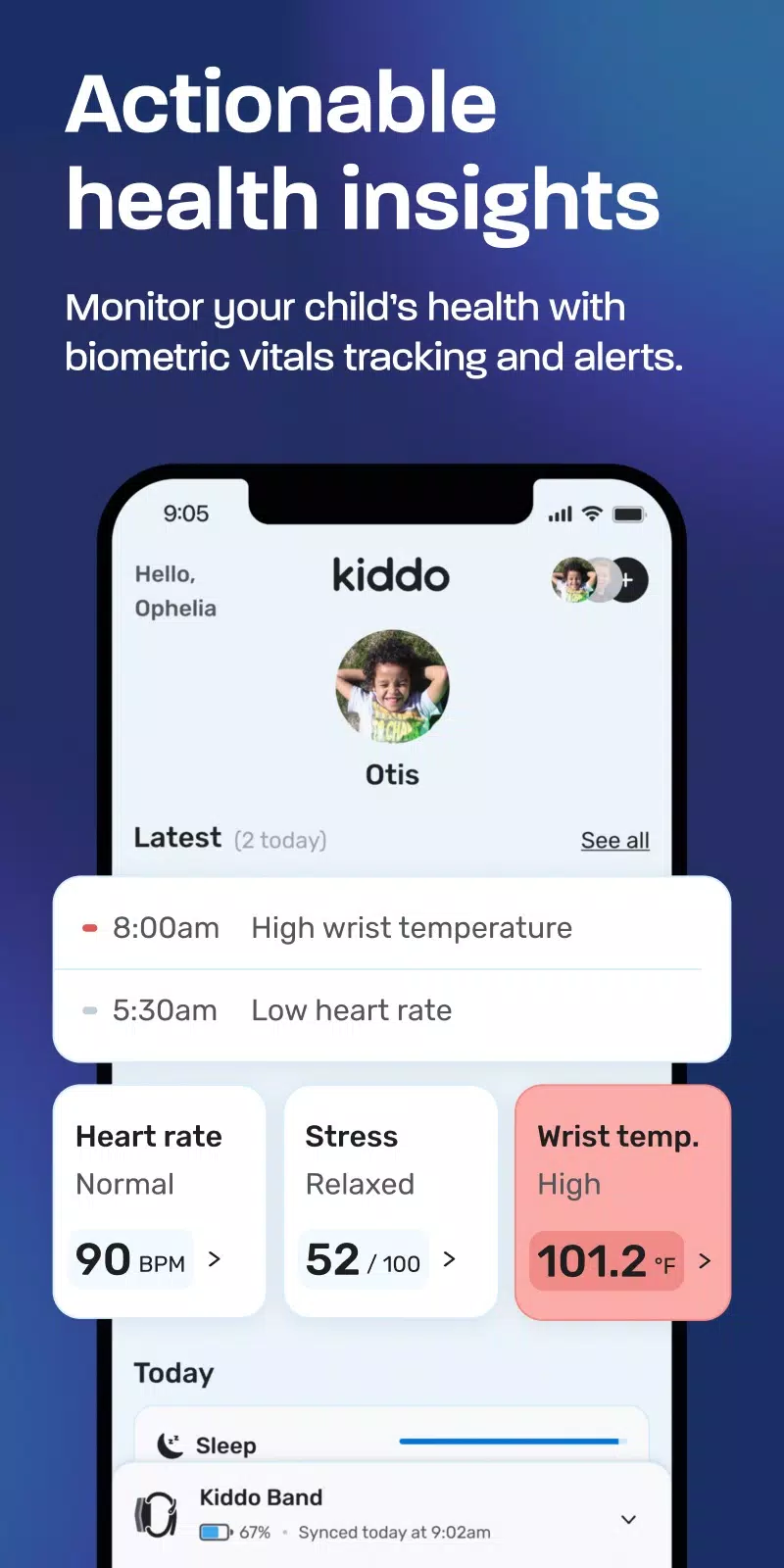 Kiddo Health ဖန်သားပြင်ဓာတ်ပုံ 2