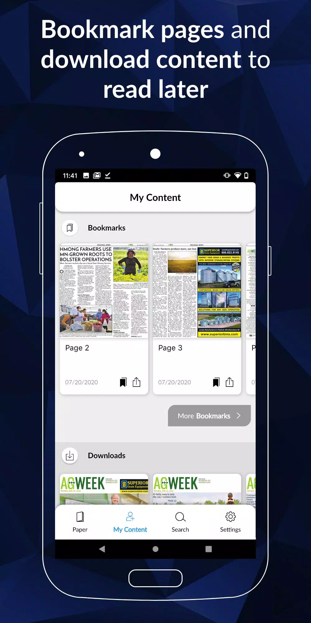 Agweek E-Paper Tangkapan skrin 3