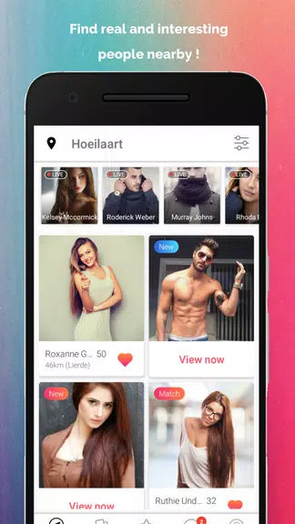 Destino: flirt, chat and meet people nearby應用截圖第3張