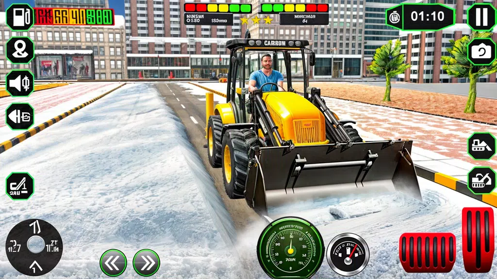 Real Heavy Snow Plow Truck Screenshot 1